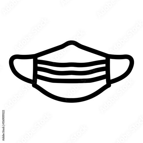 face mask Line Icon