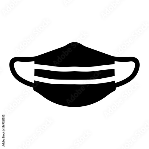 face mask Solid icon