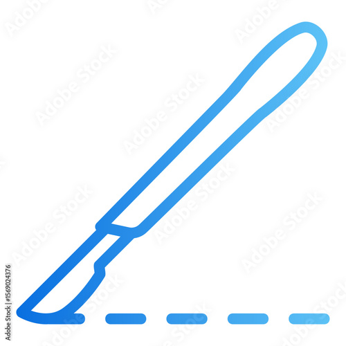 surgical scalpel Gradient icon