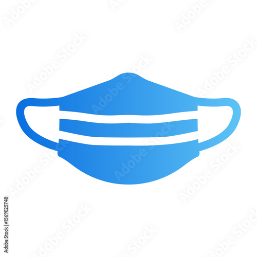 face mask Gradient icon