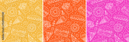 Pasta bundle. Italian macaroni illustration set. Doodle vector food sketch. Rigatoni, fusilli and garganelli. Noodle, stelle, conchiglie and spaghetti. Farfalle, tortiglioni, pipe rigate and penne