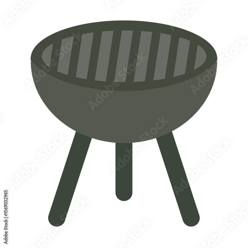 Charcoal BBQ grill