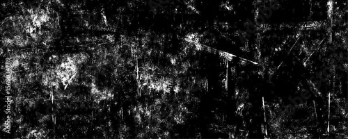 Dark grungy black textured of the black marble background. Abstract distressed Rough Black cracked wall slate texture wall grunge backdrop vector design art. Panorama of Dark grey black slate.	