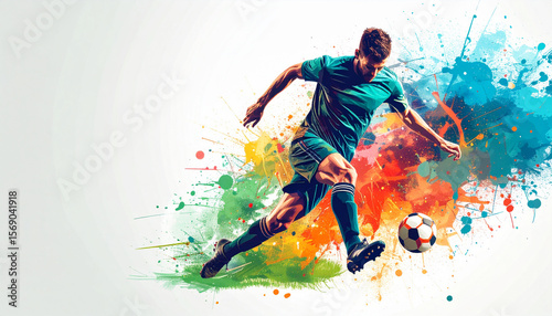 “3D Soccer Player Grabbing Calf in Pain – Sports Injury and Muscle Strain Visualization”


