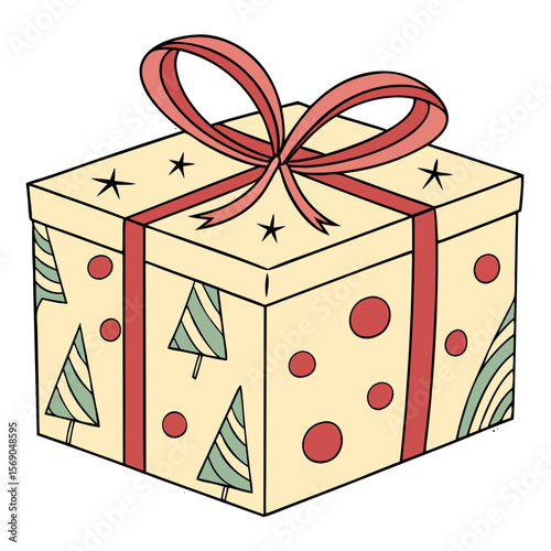 gift box vector illustration