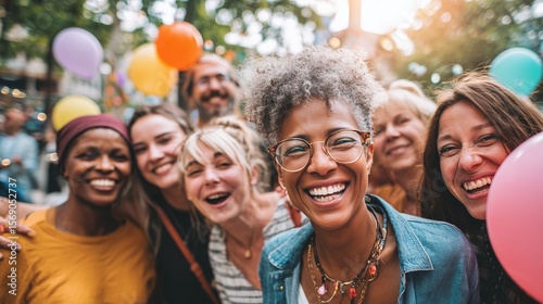 Diverse Outdoor Gathering - Celebrating Community and Togetherness