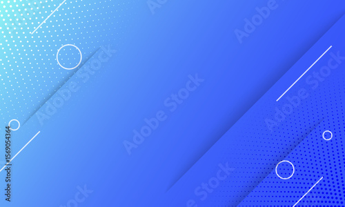 Abstract blue background vector design, banner pattern, background template. Suitable for various background design, template, banner, poster, presentation, etc.