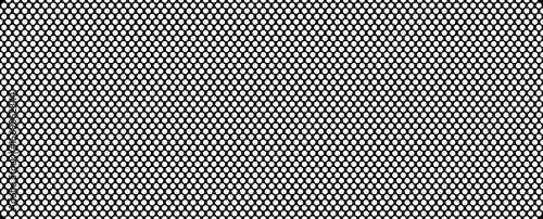 Black and white Metal mesh seamless pattern. Ideal for industrial, tech, or abstract designs. Perfect for wallpaper, background, web, or print decoration. 