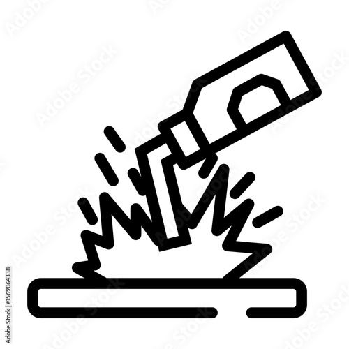 plumber Line Icon