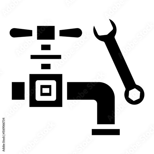 plumber Solid icon