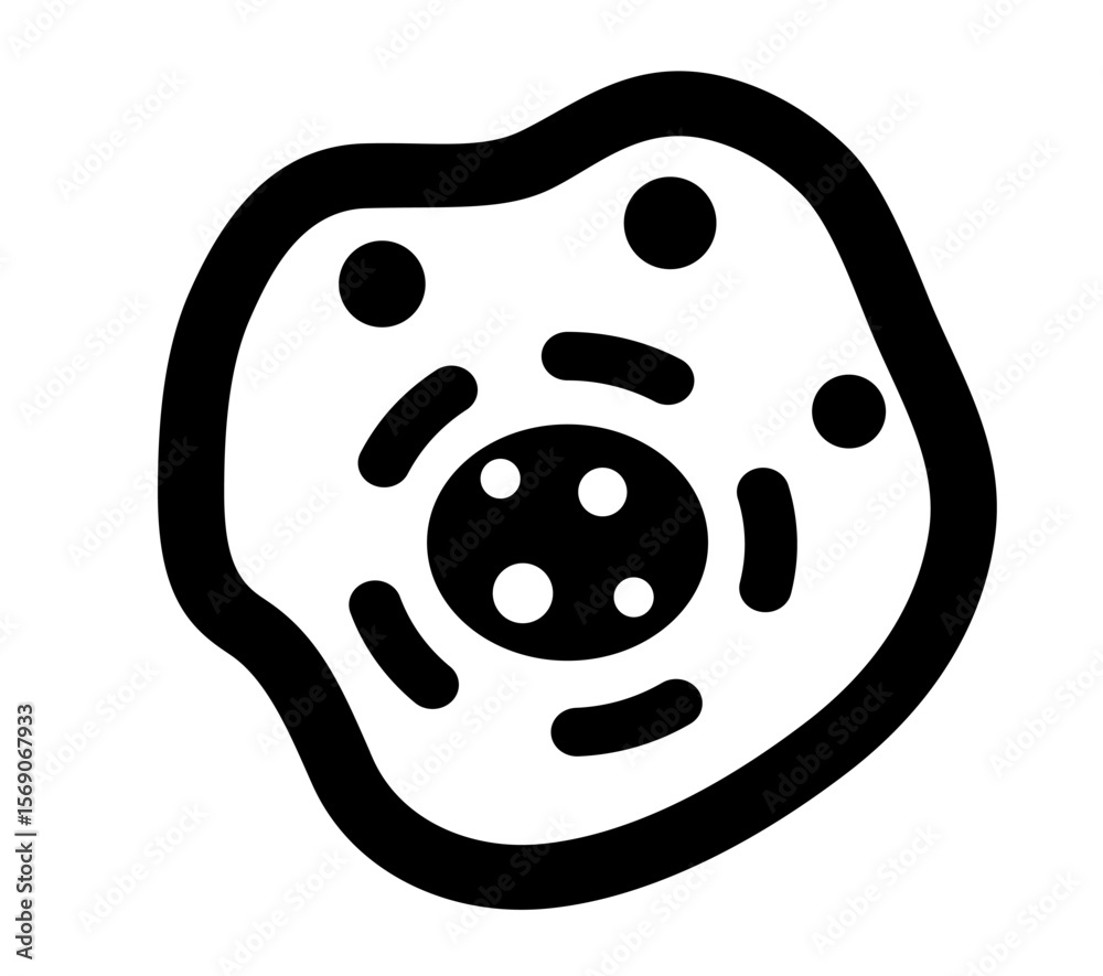 Fototapeta premium Medical icons as search infection, danger, poison Pro Vector