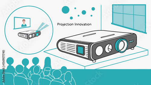 Projector technology for presentations and home theater projectors innovation and modern projection system