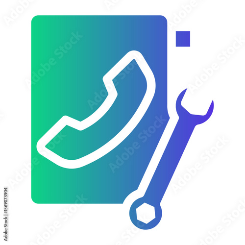 plumber Gradient icon