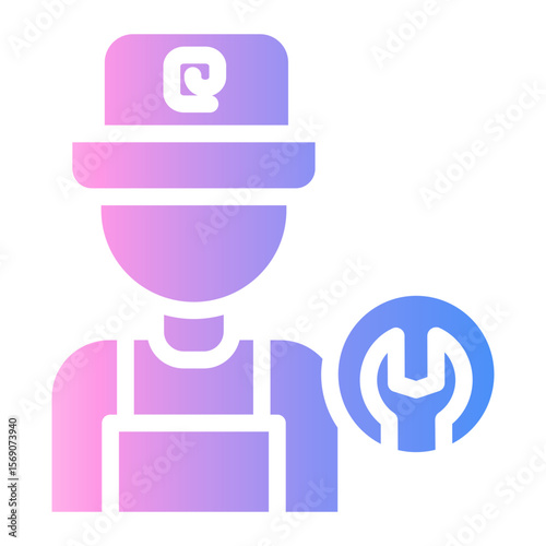 plumber Gradient icon