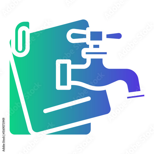 plumber Gradient icon