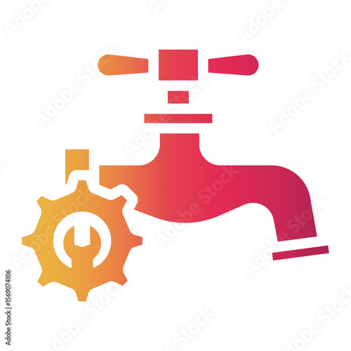 plumber Gradient icon