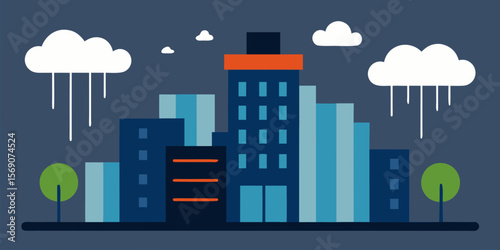 night city landscape