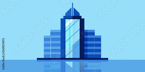 skyscrapers in the sky