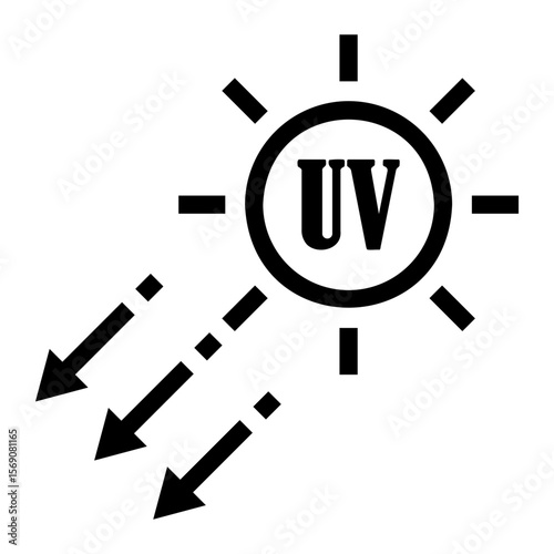 radiation Line Icon
