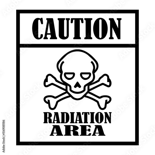 radiation Line Icon