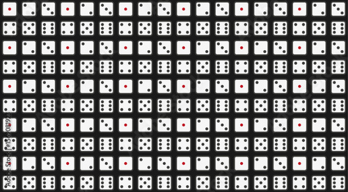 Dices background illustration vector set