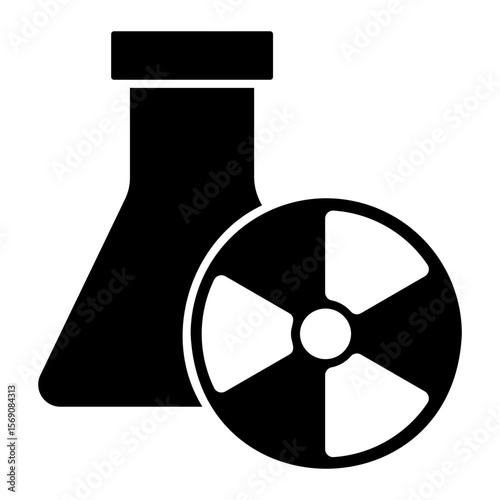 radiation Solid icon
