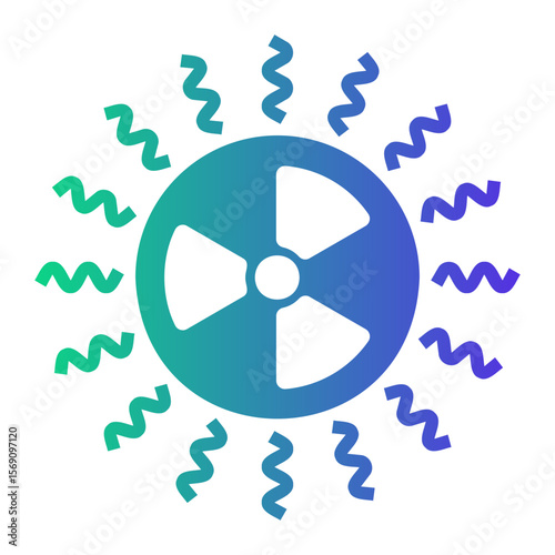 radiation Gradient icon