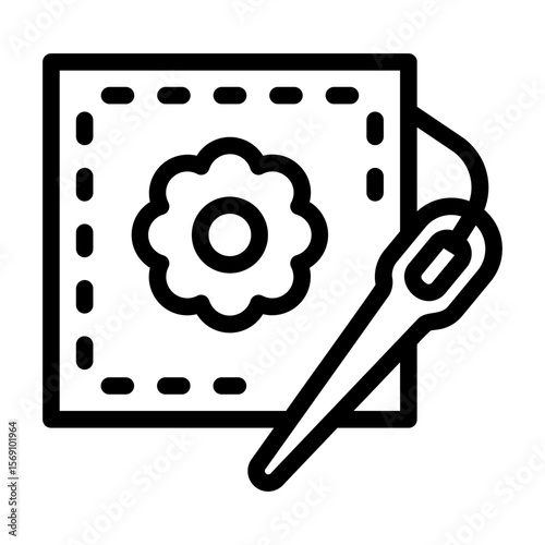 sewing Line Icon