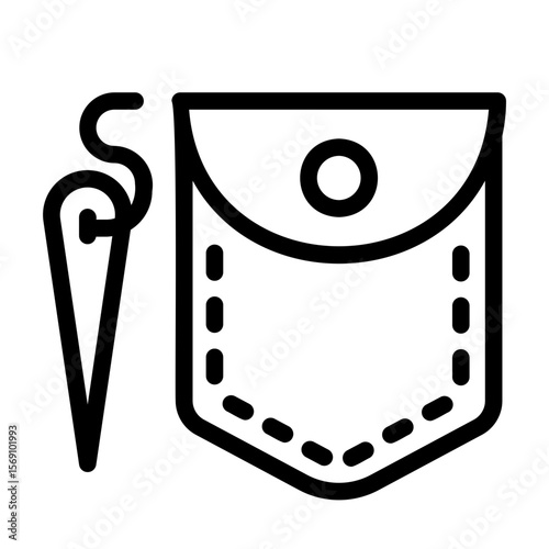 sewing Line Icon
