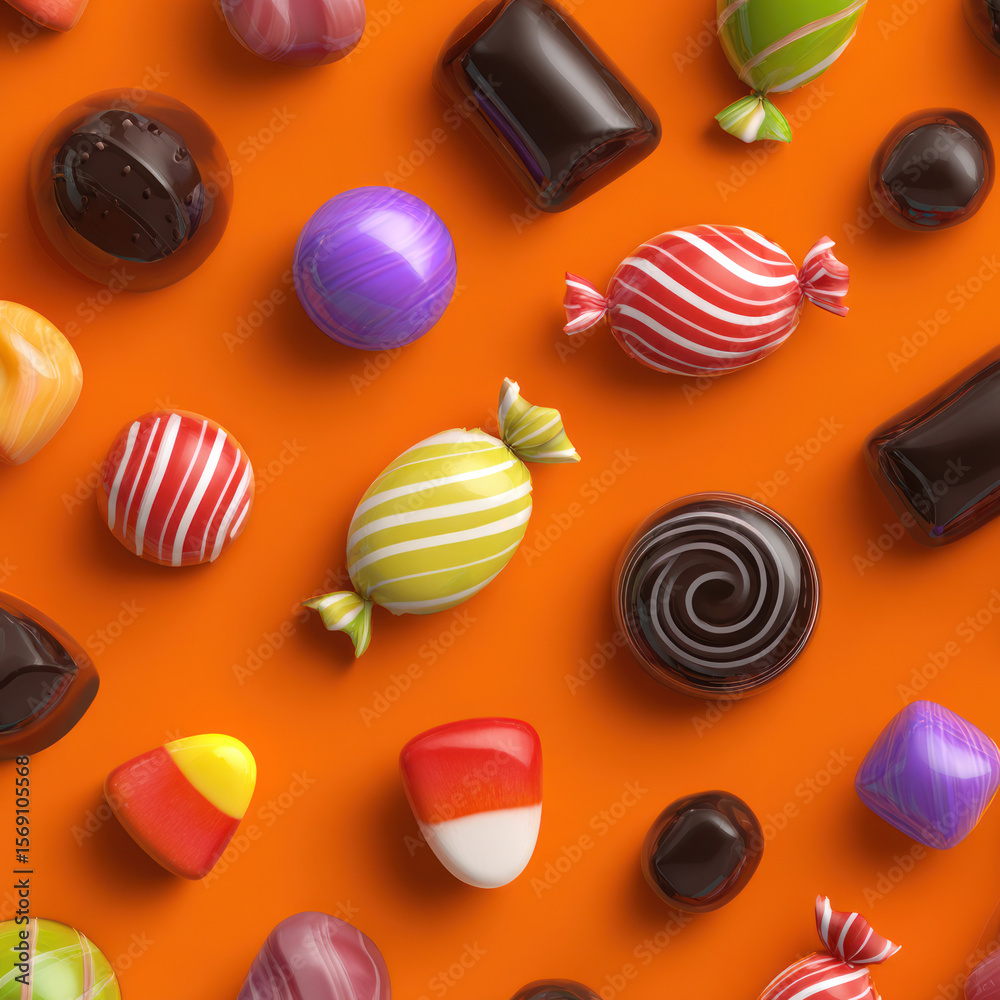 Obraz premium set of sweets