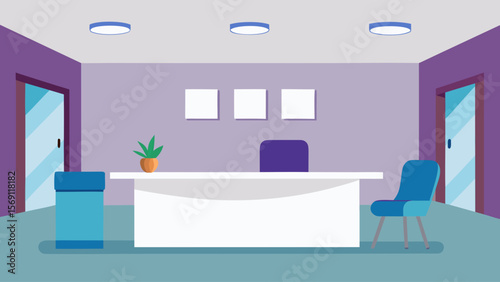 Modern home interior design featuring a luxurious living room with a sofa and a modern bathroom with blue furniture, all in a 3D architectural rendering