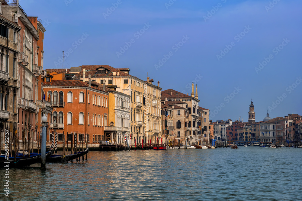 Obraz premium Venice Skyline With Grand Canal In Italy