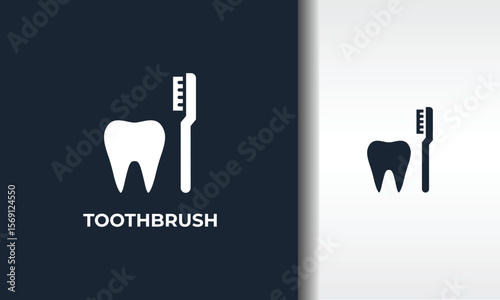 Toothbrush Vector, Icon Or Logo Sign Isolated Symbol Illustration