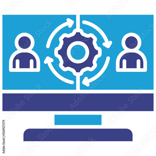 Virtual Education Icon
