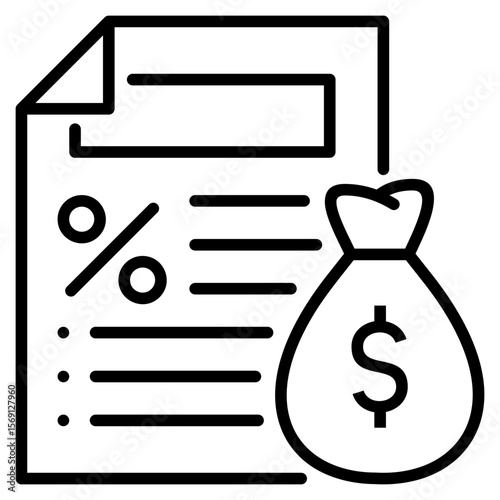 Tax  Icon 
