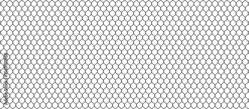 Wire mesh fence, background. Modern vector illustration