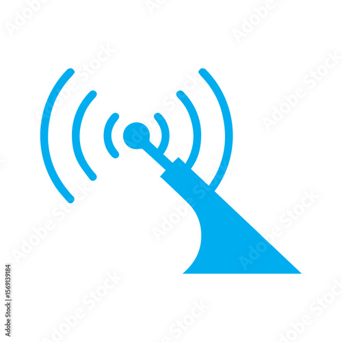 antenna car colored icon