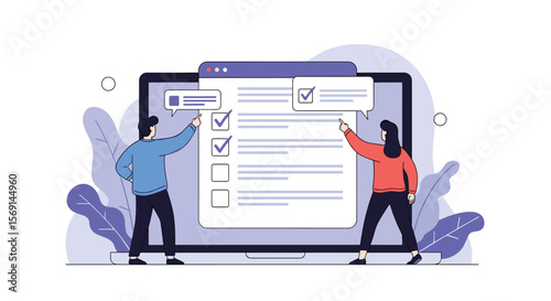 Online Survey Creation and Data Collection Process for Business Growth and Customer Feedback Analysis