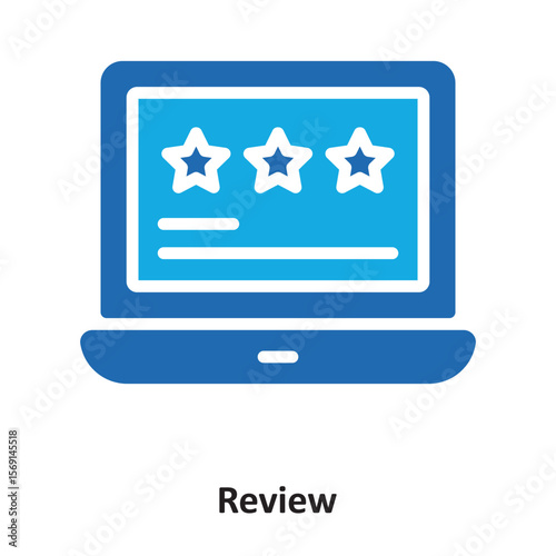 Review Vector Icon which can easily modify or edit