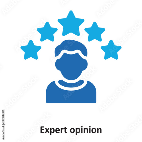 Expert opinion Vector Icon which can easily modify or edit