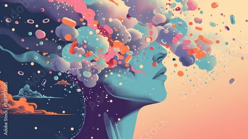 High cortisol due to work stress overwork burnout and fatigue