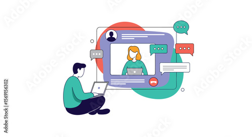 Engaging Virtual Collaboration and Online Communication Tools for Remote Teams Connecting Through Digital Platforms