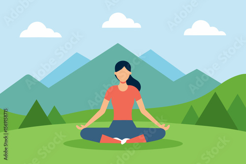 yoga in the park