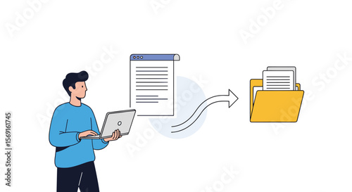 Digital File Management System for Streamlined Data Organization and Efficient Workflow Automation