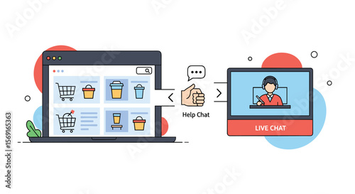 Enhancing Online Shopping Experiences with Live Customer Support and Interactive Chat Features for Improved Engagement and Sales Conversion
