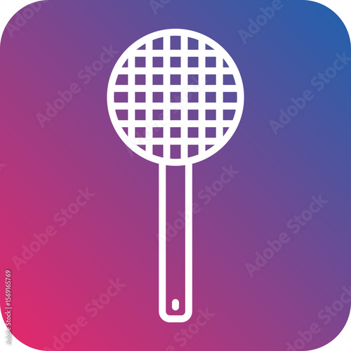Tea Strainer line icon style