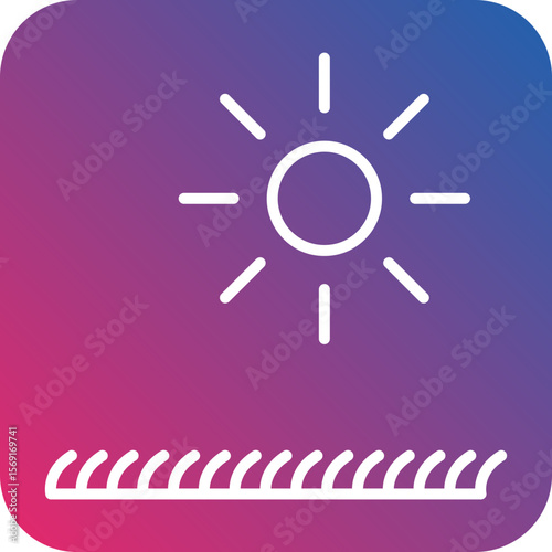 Day Line Icon Style