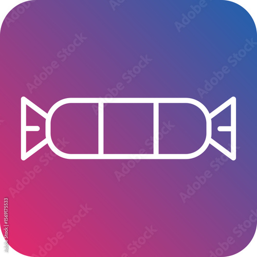 Candy Line Icon Style