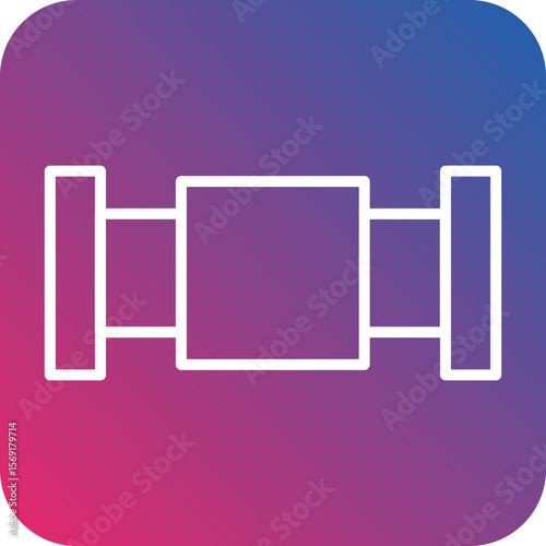 Valve Line Icon Style