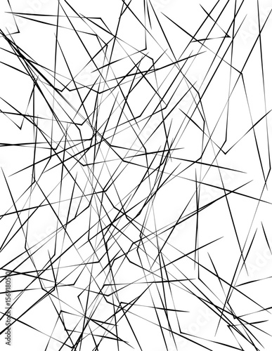 Chaotic Lines, Random Chaotic Lines, Scattered Lines, Random Chaotic Lines Asymmetrical Texture